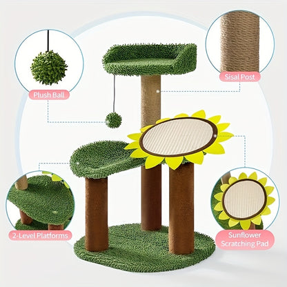 Sunflower Cat Tree