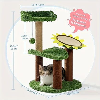 Sunflower Cat Tree