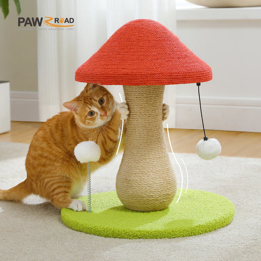 Mushroom Cat Scratching Post