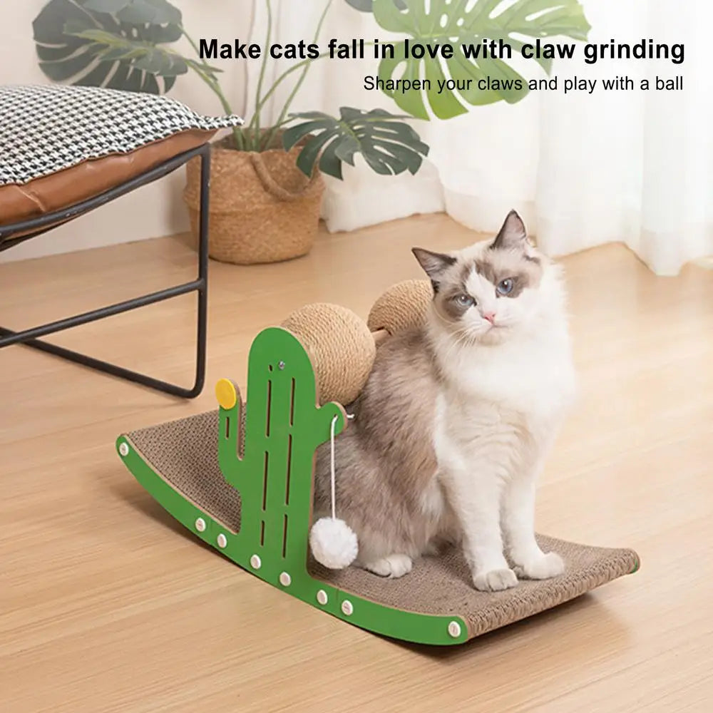 Cactus Scratching Post Cat