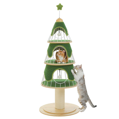 Cat Tree Tower with Thick Scratch