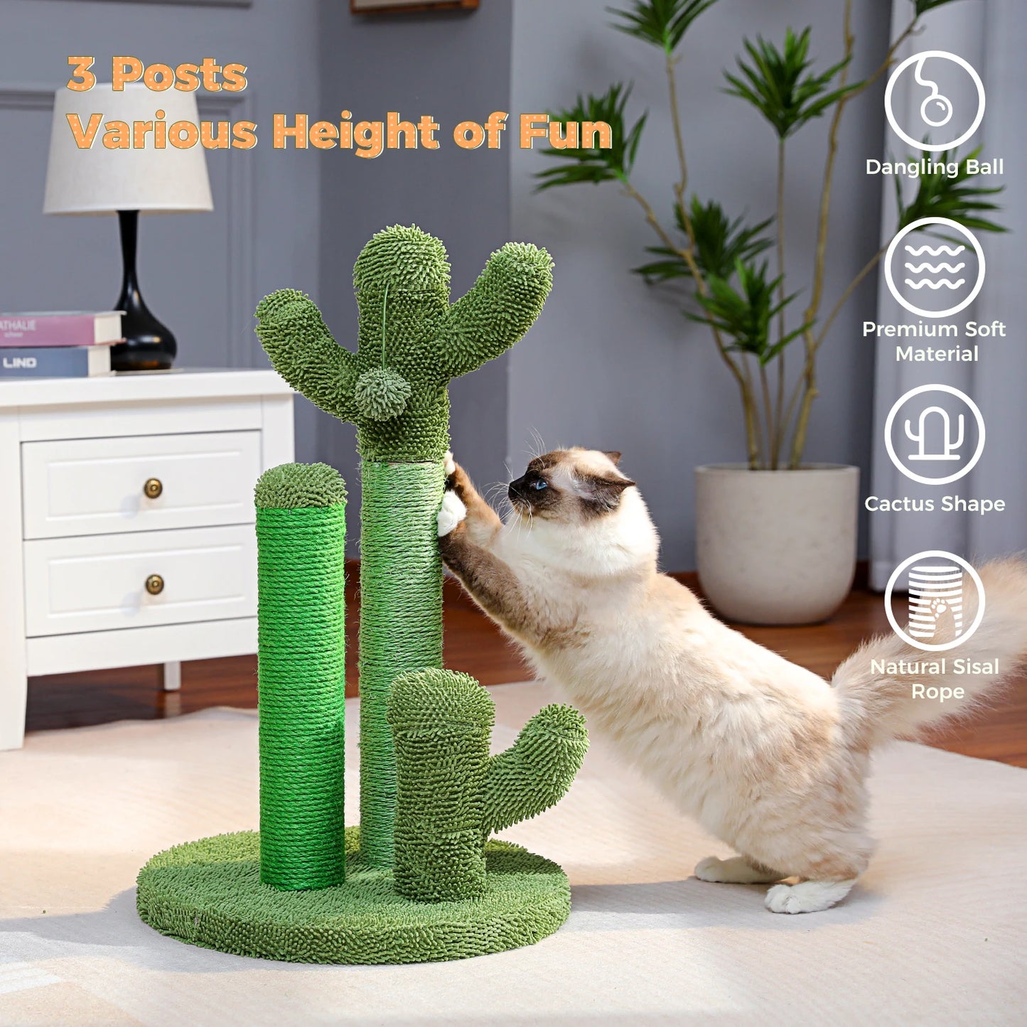 Cat Scratching Post Cactus