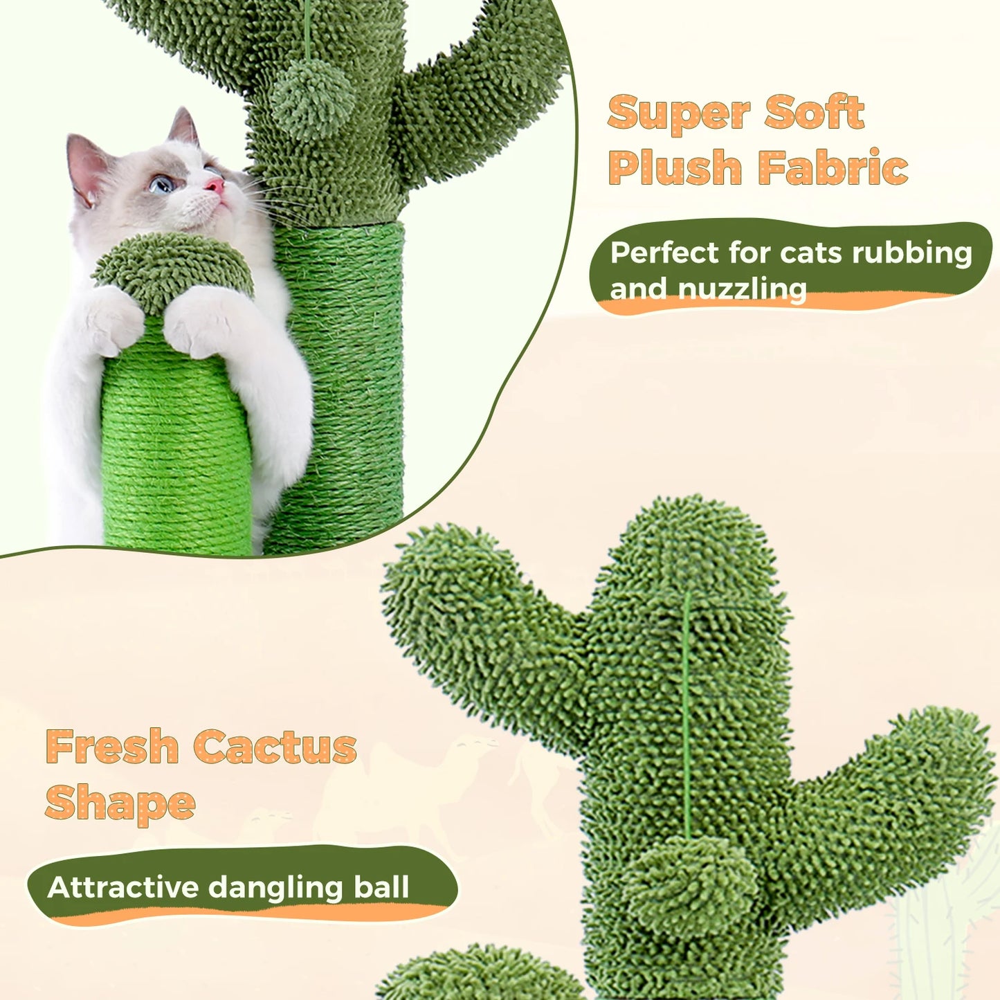 Cat Scratching Post Cactus